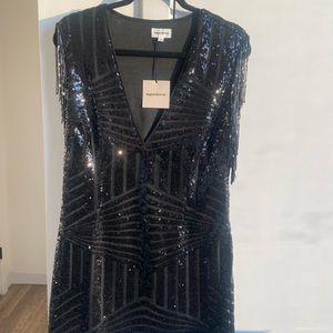 Superdown Black Short Dress